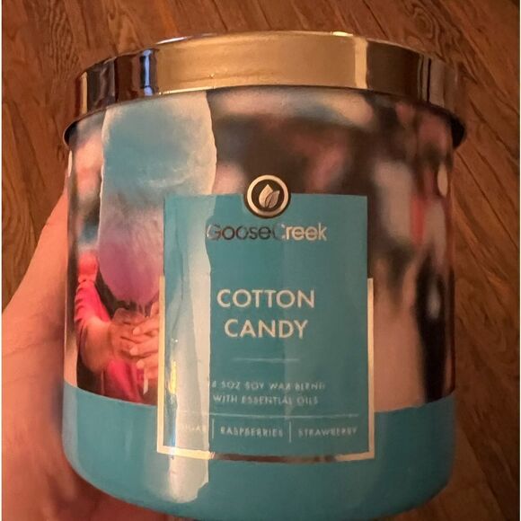 Goose Creek Cotton Candy 3 Wick Candle - Picture 1 of 6